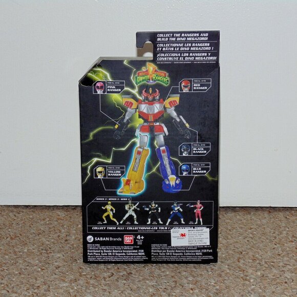 2018 Bandai MMPR Power Rangers Legacy Collection 6" Yellow Ranger MIB Brand New - Picture 2 of 10